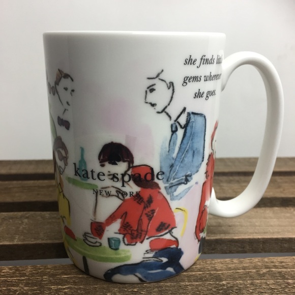 kate spade Accessories - KATE SPADE Grand Tour Cafe Mug